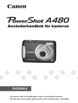 Canon PowerShot A480 Användarguide
