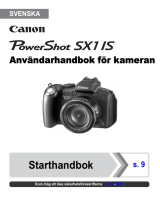 Canon PowerShot SX1 IS Användarguide