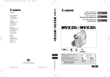 Canon MVX35i Användarmanual