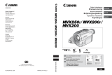 Canon MVX250I Användarmanual