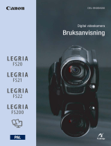 Canon LEGRIA FS22 Användarmanual