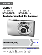 Canon Digital IXUS 82 IS Användarguide