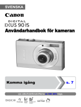 Canon Digital Ixus 90 IS Användarguide