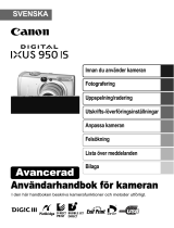 Canon Digital IXUS 950 IS Användarguide