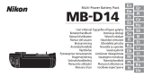 Nikon MB-D14 Användarmanual