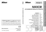 Nikon AF-S DX NIKKOR 55-300mm f/4.5-5.6G ED VR Användarmanual