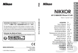 Nikon AF-S NIKKOR 35mm f/1.4G Användarmanual