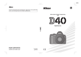 Nikon D40 Användarmanual