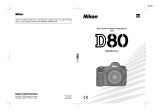 Nikon D80 Användarmanual