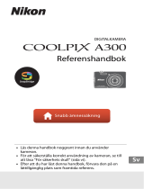 Nikon COOLPIX A300 Användarmanual