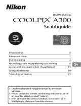 Nikon COOLPIX A300 Snabbstartsguide