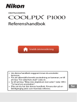 Nikon COOLPIX P1000 Referens guide