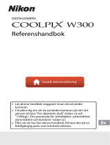 Nikon COOLPIX W300 Referens guide