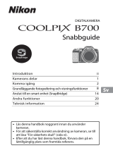 Nikon COOLPIX B700 Snabbstartsguide