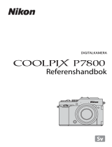 Nikon COOLPIX P7800 Användarmanual