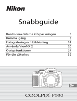 Nikon COOLPIX P530 Snabbstartsguide