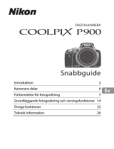 Nikon COOLPIX P900 Snabbstartsguide