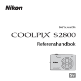 Nikon COOLPIX S2800 Användarmanual