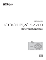 Nikon COOLPIX S2700 Användarmanual
