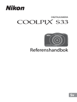 Nikon COOLPIX S33 Användarmanual