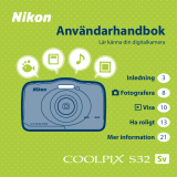 Nikon COOLPIX S32 Användarmanual
