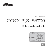 Nikon COOLPIX S6700 Användarmanual