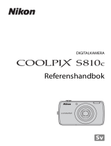 Nikon COOLPIX S810c Användarmanual
