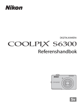 Nikon COOLPIX S6300 Användarmanual