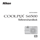 Nikon COOLPIX S6500 Användarmanual