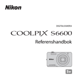 Nikon COOLPIX S6600 Användarmanual