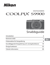 Nikon COOLPIX S9900 Snabbstartsguide