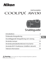 Nikon COOLPIX AW130 Snabbstartsguide