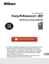 Nikon KeyMission 80 Användarmanual