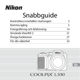 Nikon COOLPIX L330 Snabbstartsguide