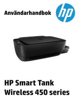 HP Smart Tank Wireless 450 Användarguide