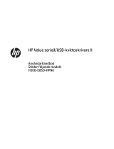 HP Value Serial/USB Receipt Printer II Användarmanual