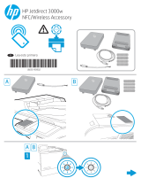 HP Jetdirect 3000w NFC/Wireless Accessory Installationsguide