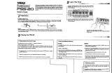 Yamaha PSS-20 Bruksanvisning