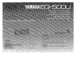 Yamaha EQ-500U Bruksanvisning