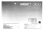Yamaha T-300 Bruksanvisning
