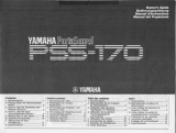 Yamaha pss-170 Bruksanvisning