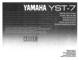 Yamaha YST-7 Bruksanvisning