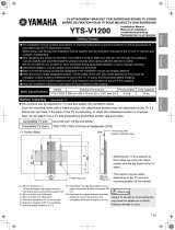 Yamaha YTS-V1200 Bruksanvisning