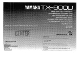 Yamaha TX-900 Bruksanvisning