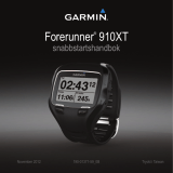 Garmin Forerunner® 910XT Användarmanual