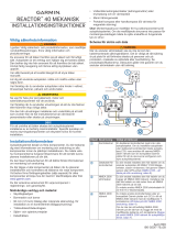 Garmin Reactor 40 mekanisk/eftermonteret/magnetspole corepack Installationsguide