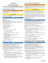 Garmin VHF 315/i Marine Radio Installationsguide