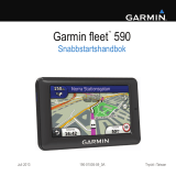 Garmin fleet590 Användarmanual