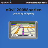 Garmin nüvi® 200W Användarmanual