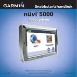 Garmin Nuvi 5000 Användarmanual